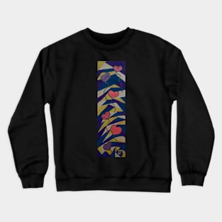 Wibbly Wobbly Balloon Hearts Crewneck Sweatshirt